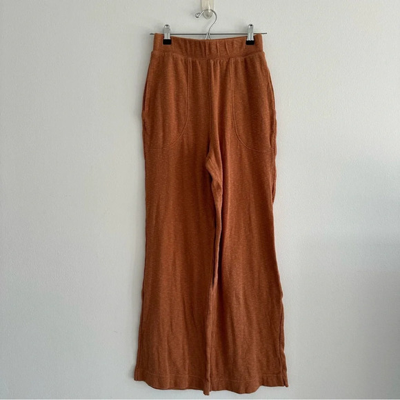 Free People Beach High Waisted Knit Pants S - Picture 2 of 7